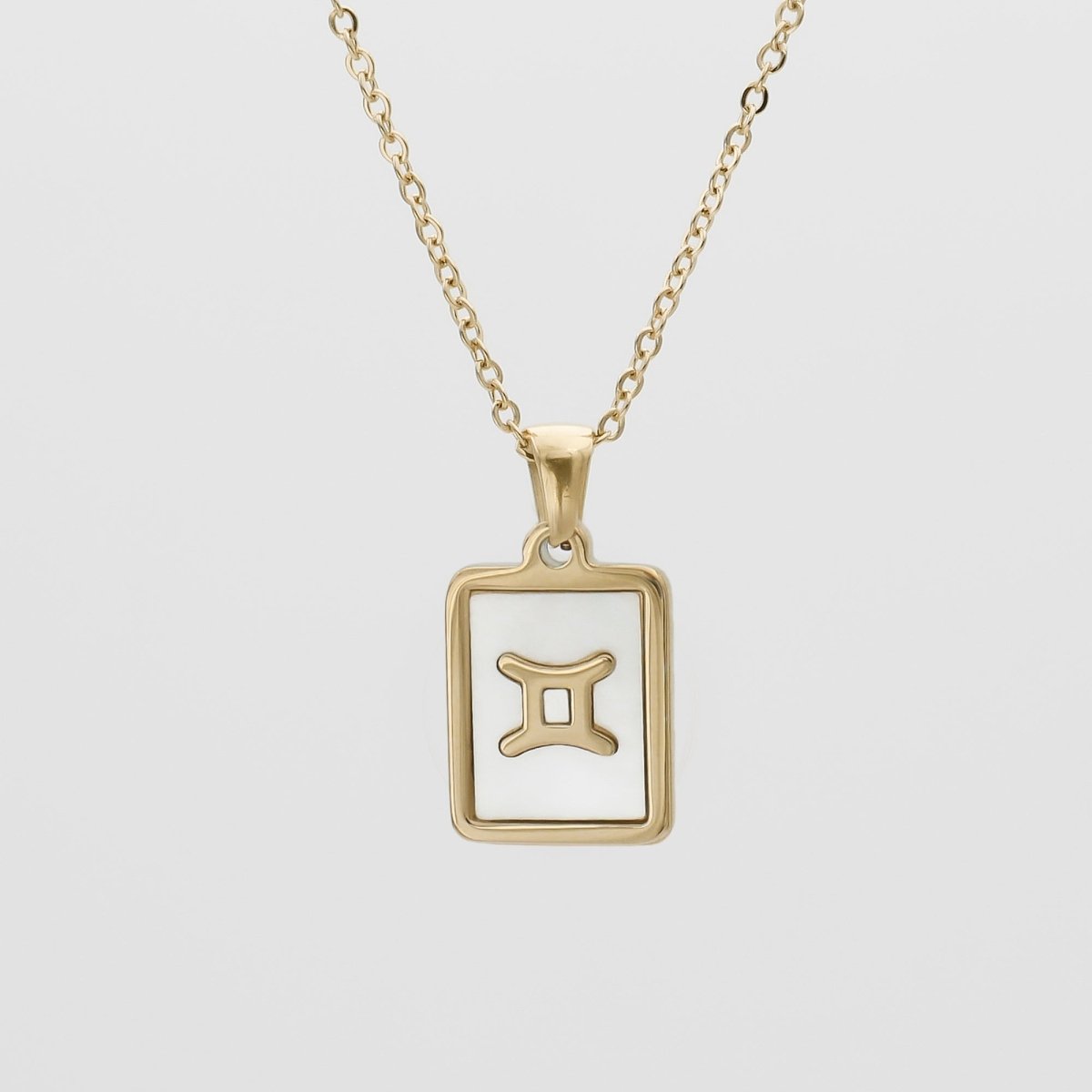 Opal Zodiac Symbol Necklace - ISMI JEWELS
