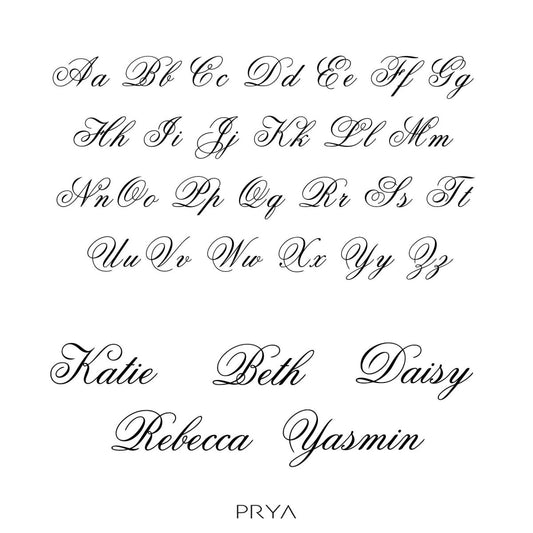 Paris Personalised Name Anklet - ISMI JEWELS