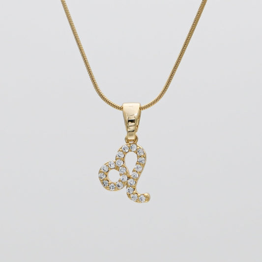 Pave Zodiac Symbol necklace - ISMI JEWELS