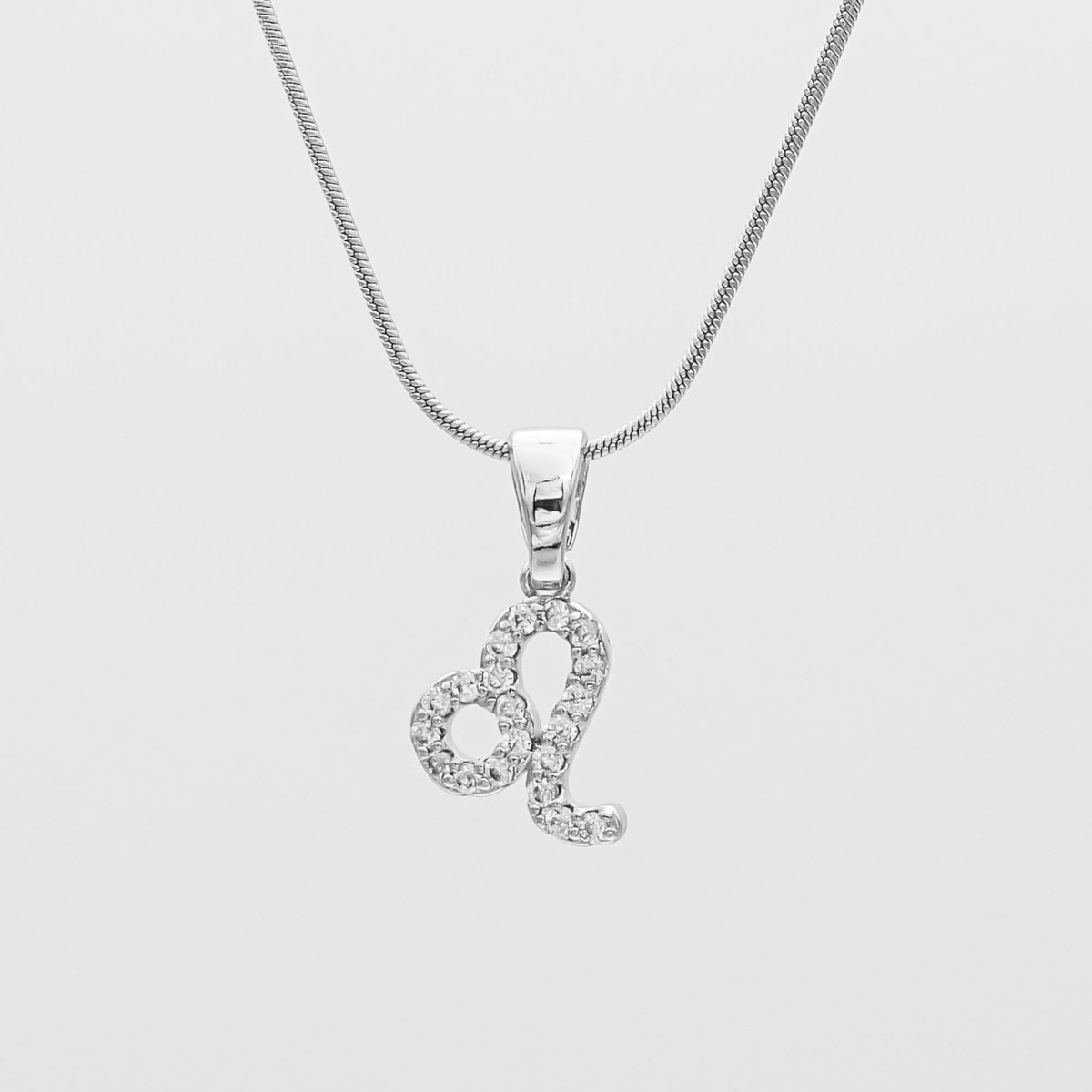 Pave Zodiac Symbol necklace - ISMI JEWELS