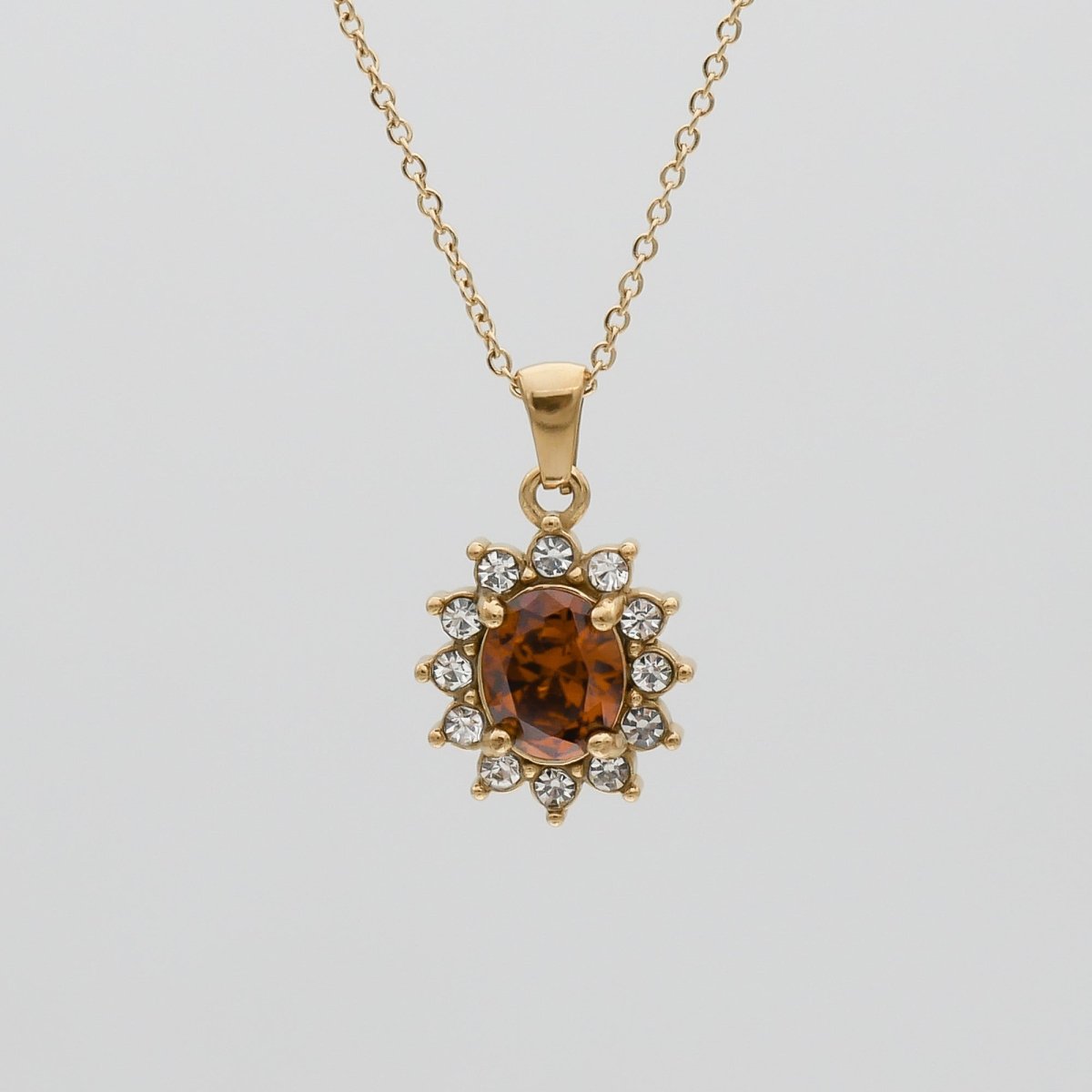Phoebe Gemstone Necklace - ISMI JEWELS