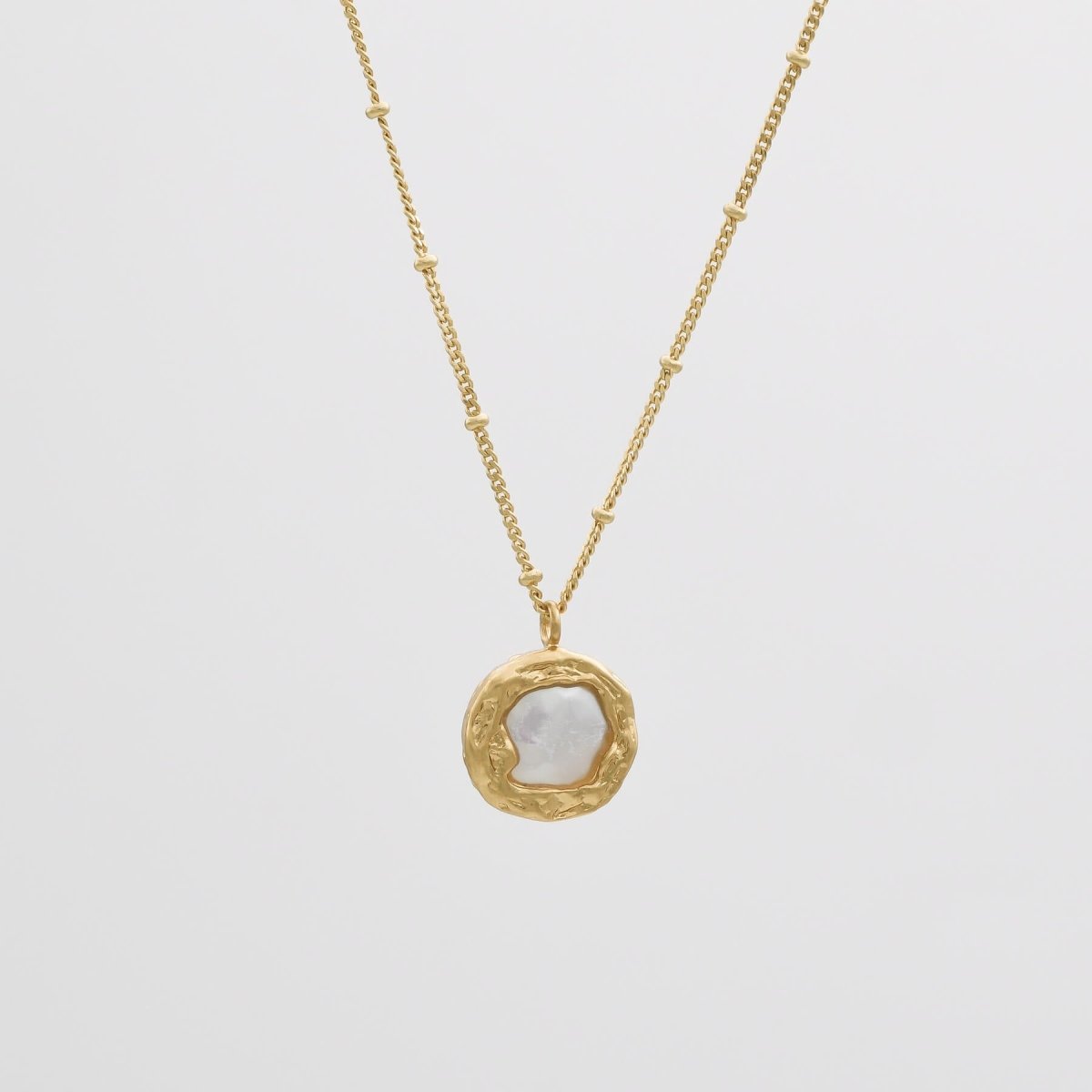 Poppy Pearl Necklace - ISMI JEWELS