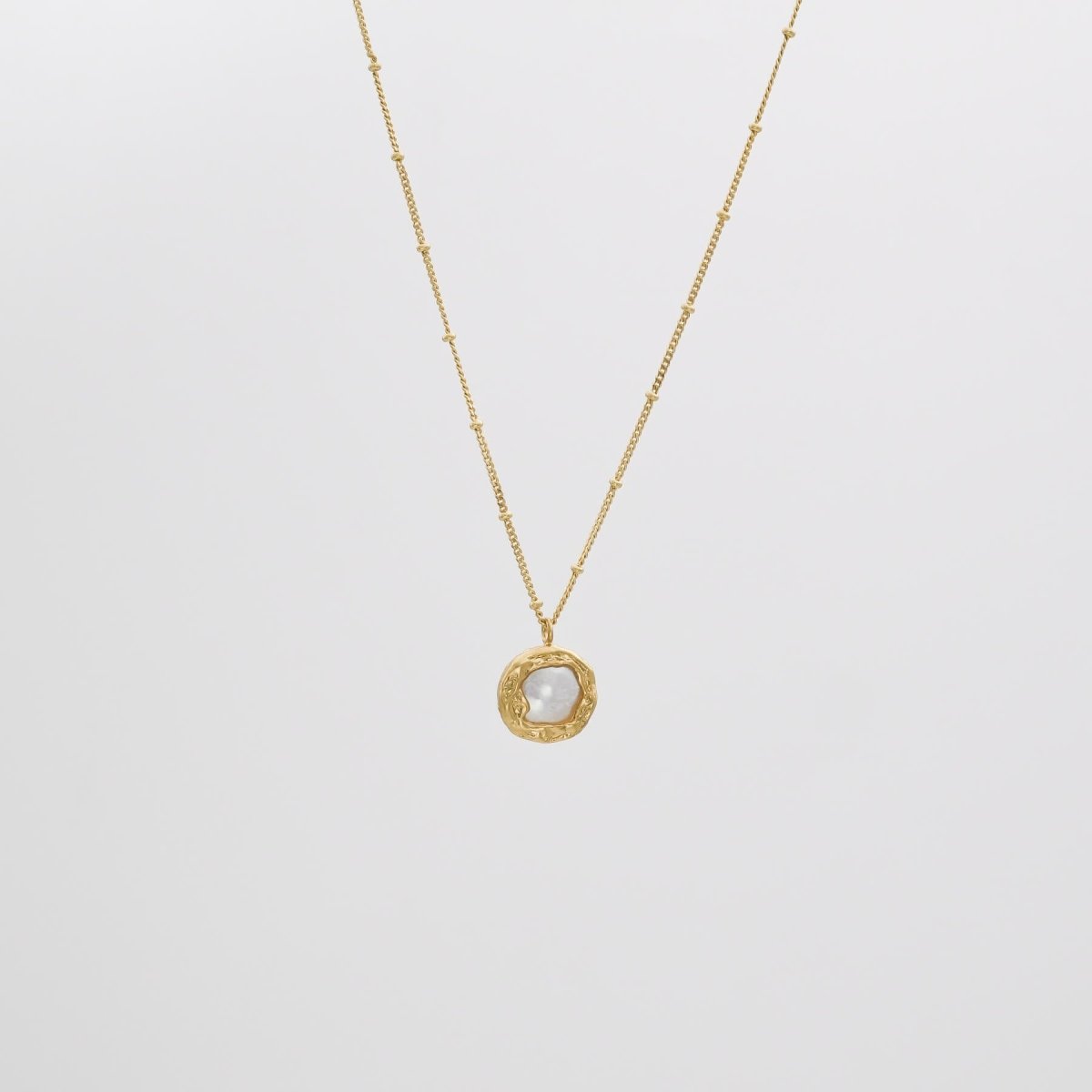 Poppy Pearl Necklace - ISMI JEWELS