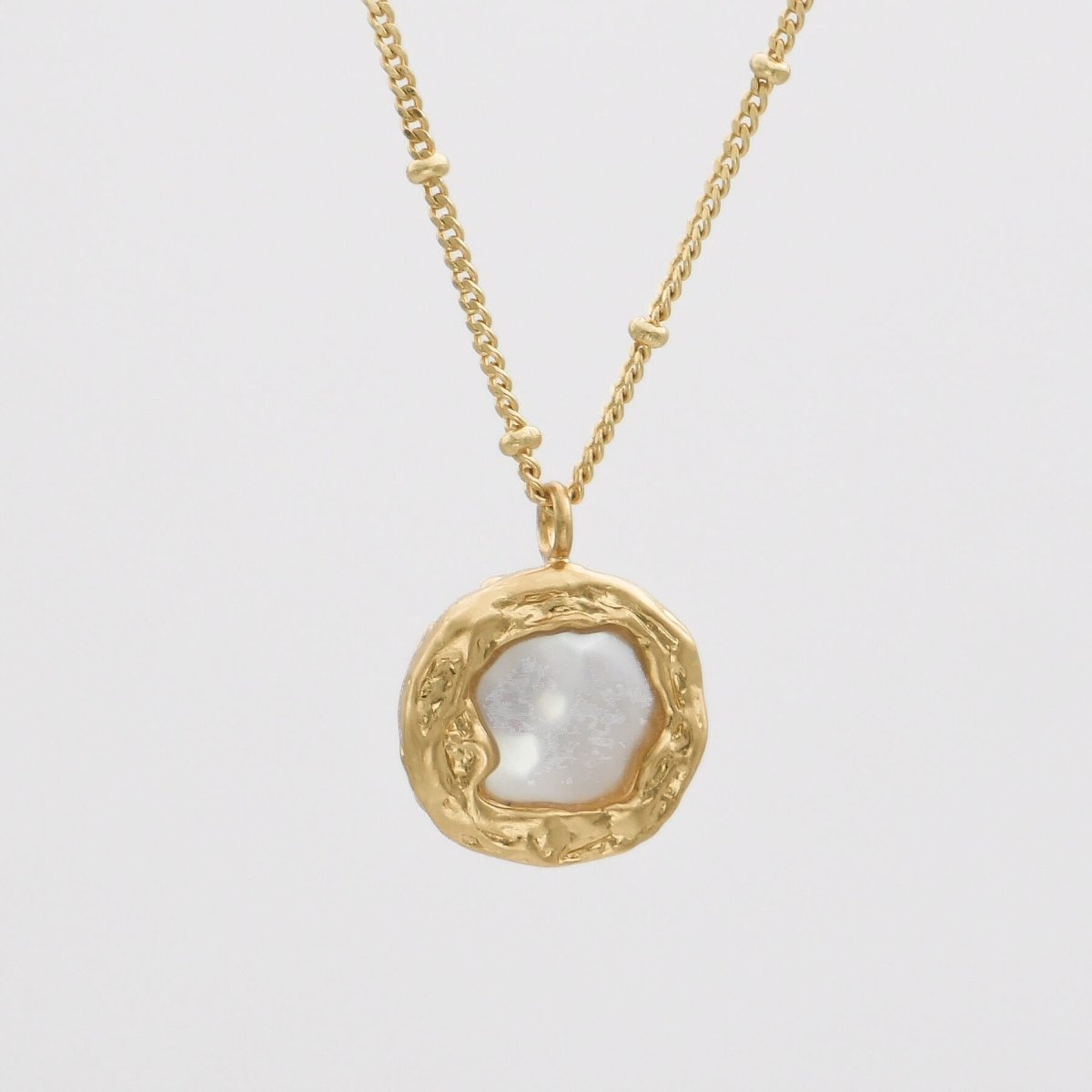 Poppy Pearl Necklace - ISMI JEWELS