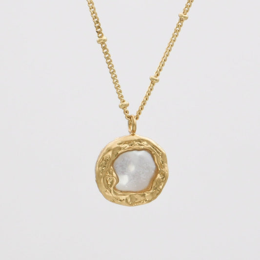 Poppy Pearl Necklace - ISMI JEWELS