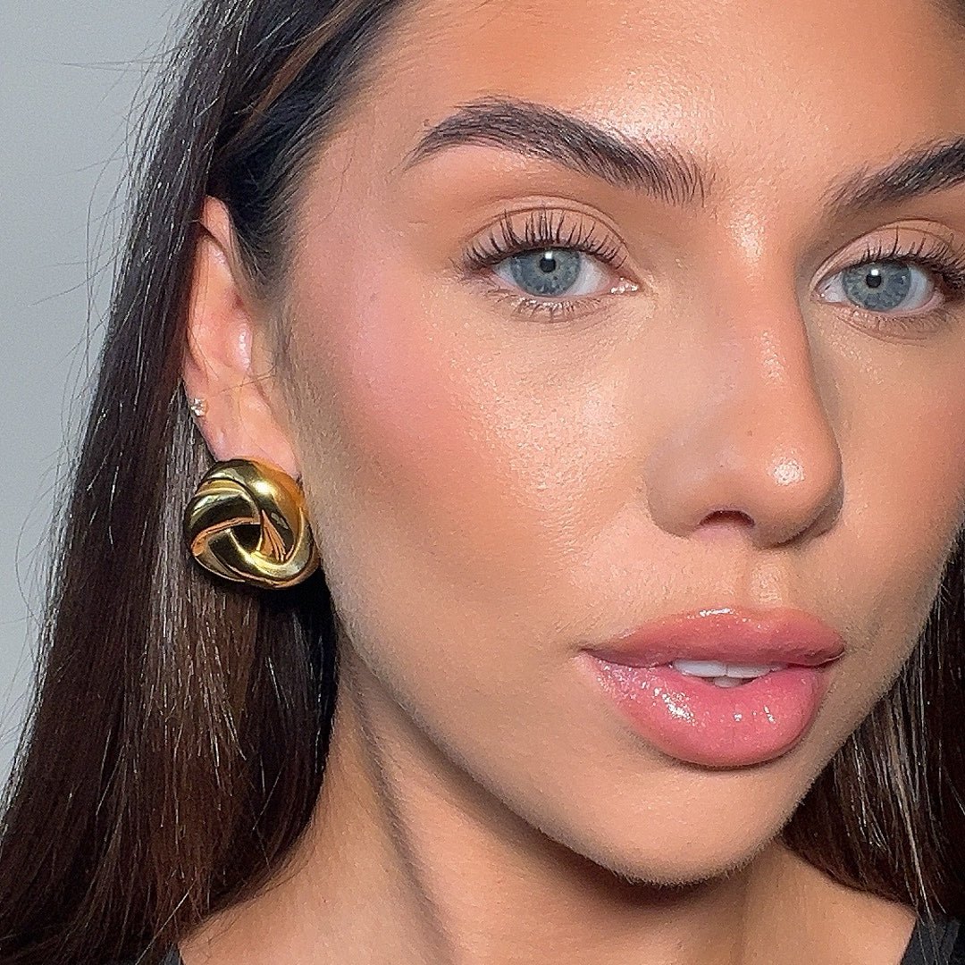 Rania Knot Earrings - ISMI JEWELS