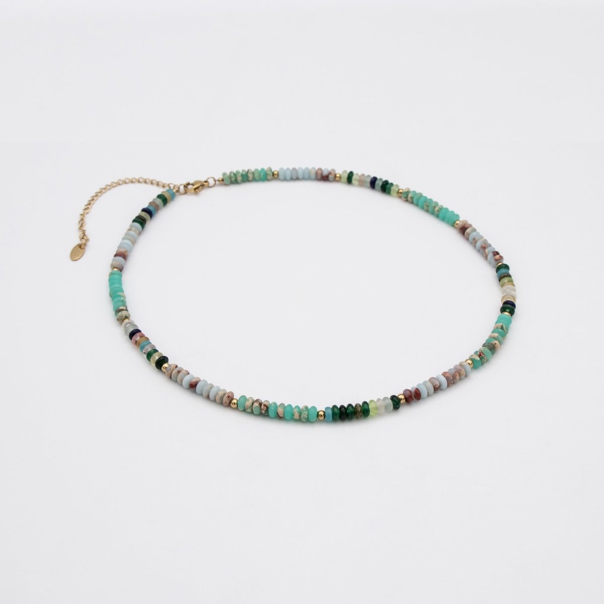 Ren Natural Stone Beaded Necklace - ISMI JEWELS