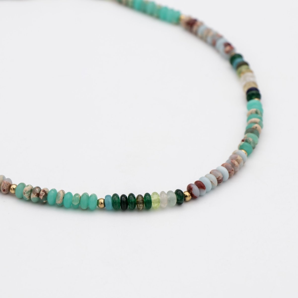 Ren Natural Stone Beaded Necklace - ISMI JEWELS