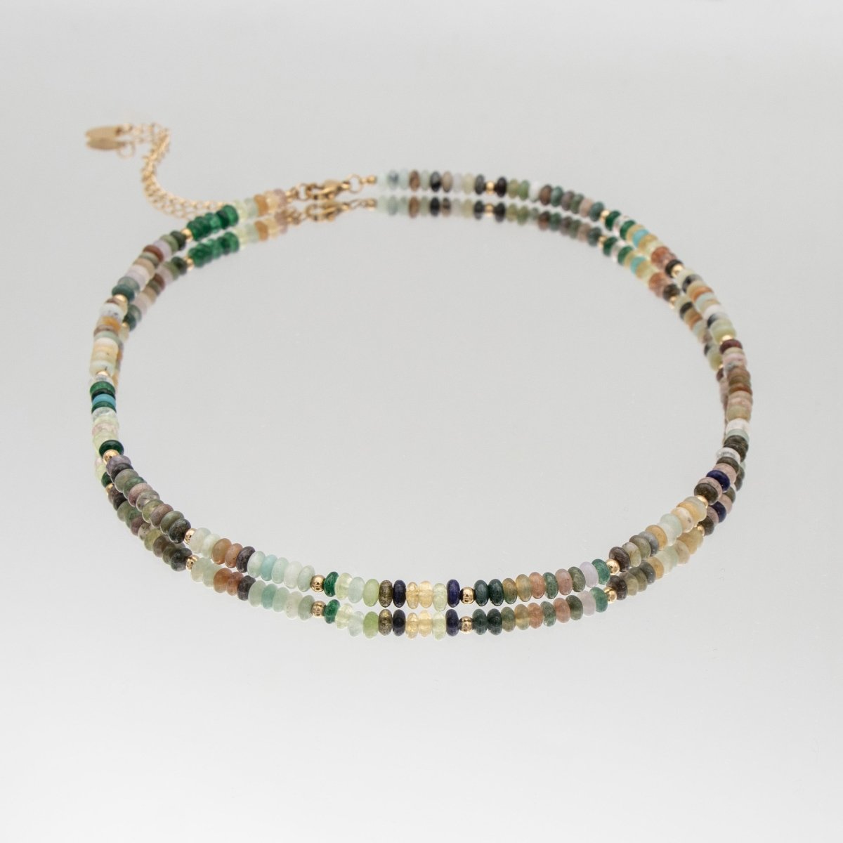 Ren Natural Stone Beaded Necklace - ISMI JEWELS