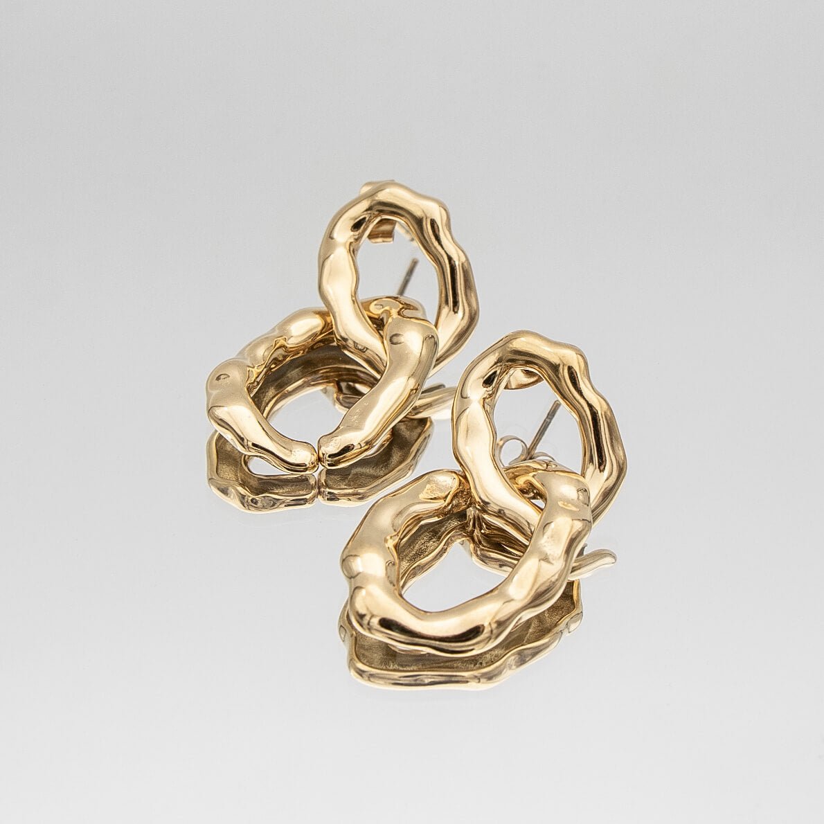 Ria Link Drop Earrings - ISMI JEWELS