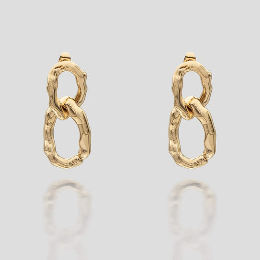 Ria Link Drop Earrings - ISMI JEWELS