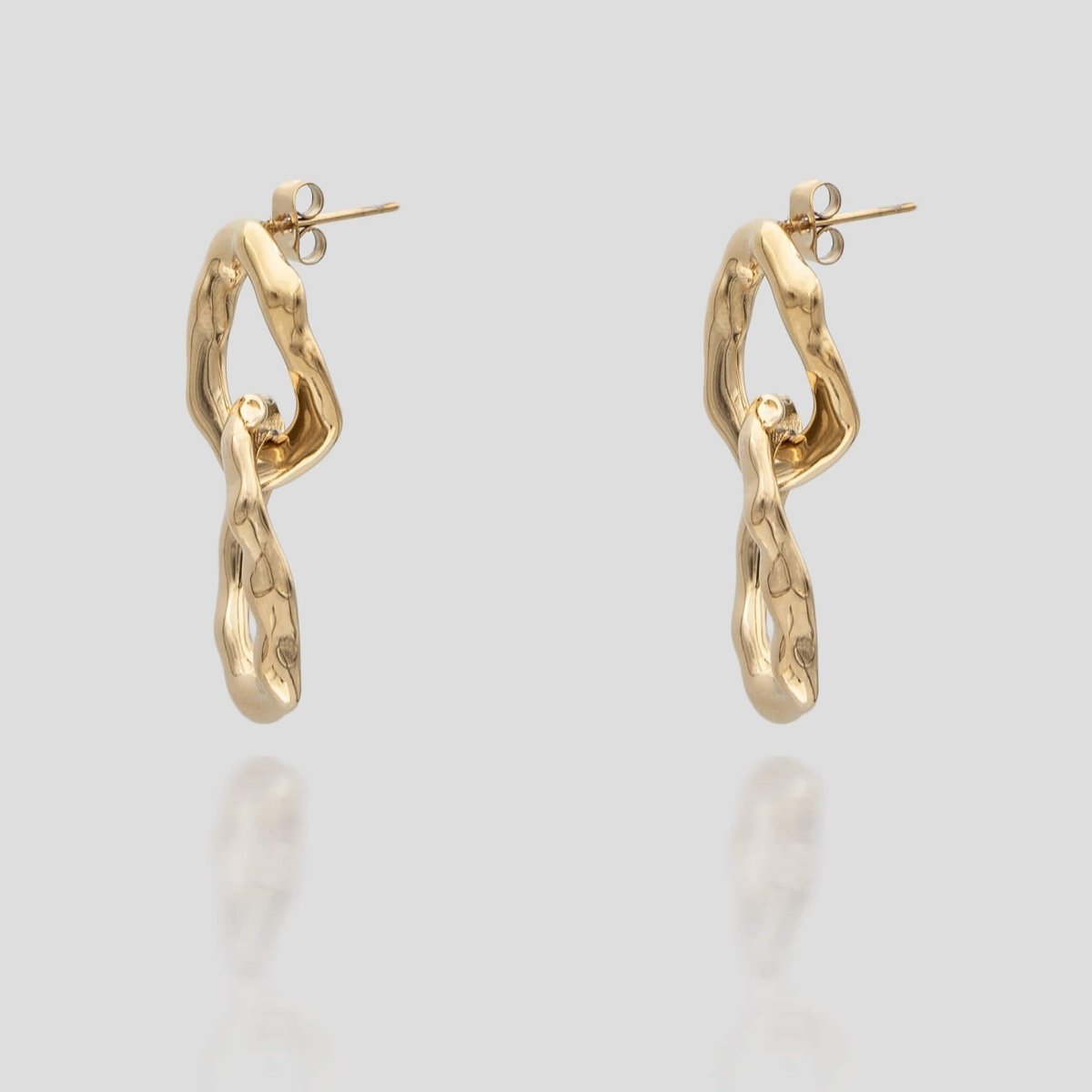 Ria Link Drop Earrings - ISMI JEWELS