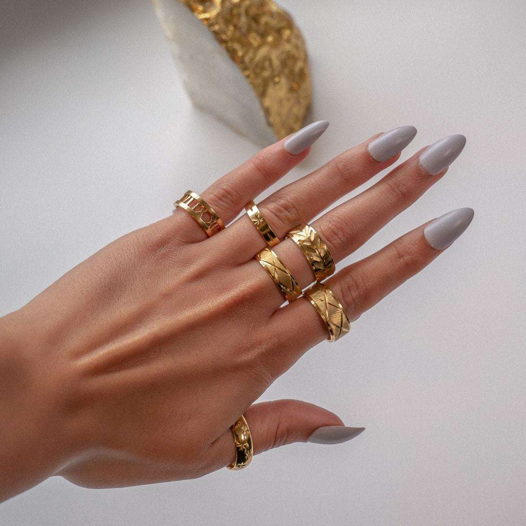 Roman Numeral Ring - ISMI JEWELS