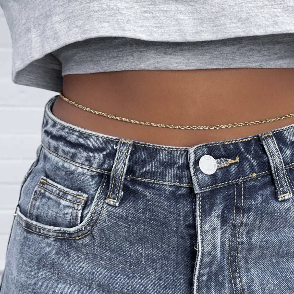 Rope Belly Chain - ISMI JEWELS