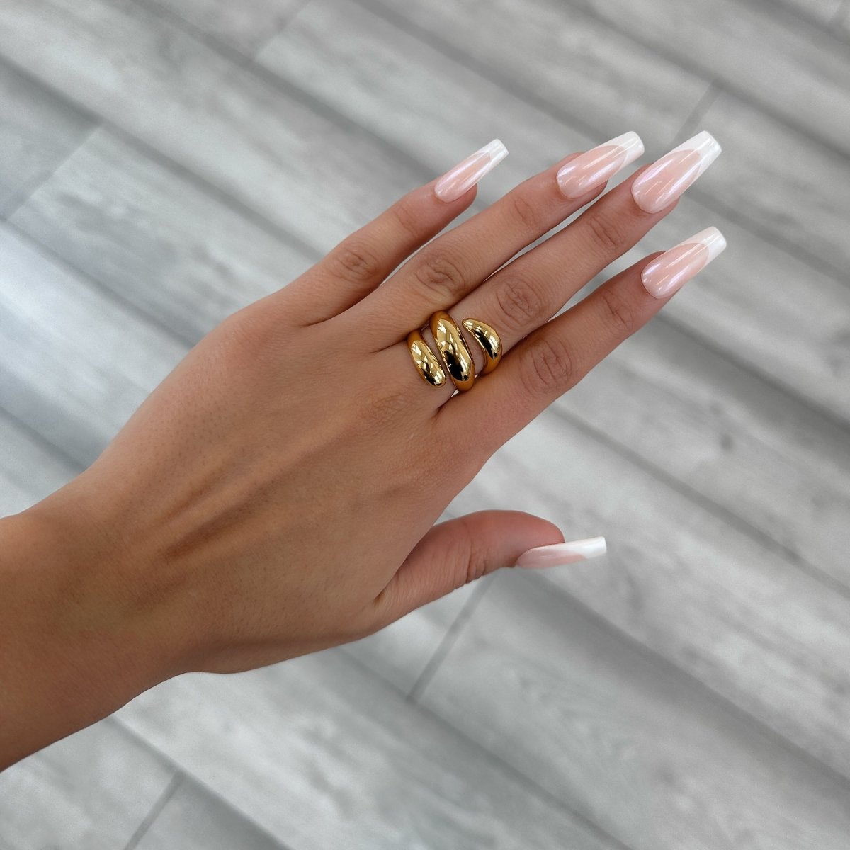 Rumi Triple Wrap Ring - ISMI JEWELS