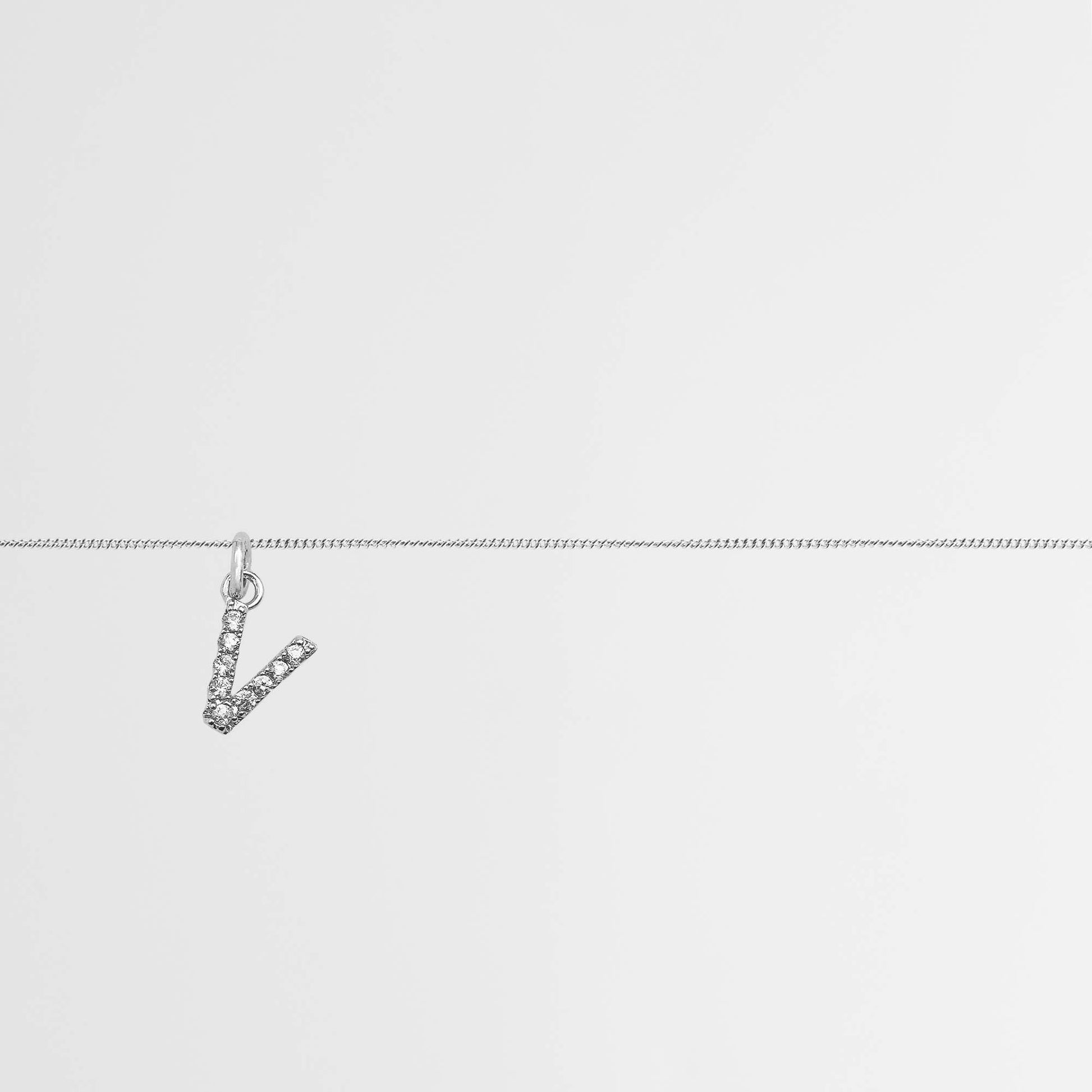 Samara Pave Initial Belly chain - Image 37 - ISMI JEWELS