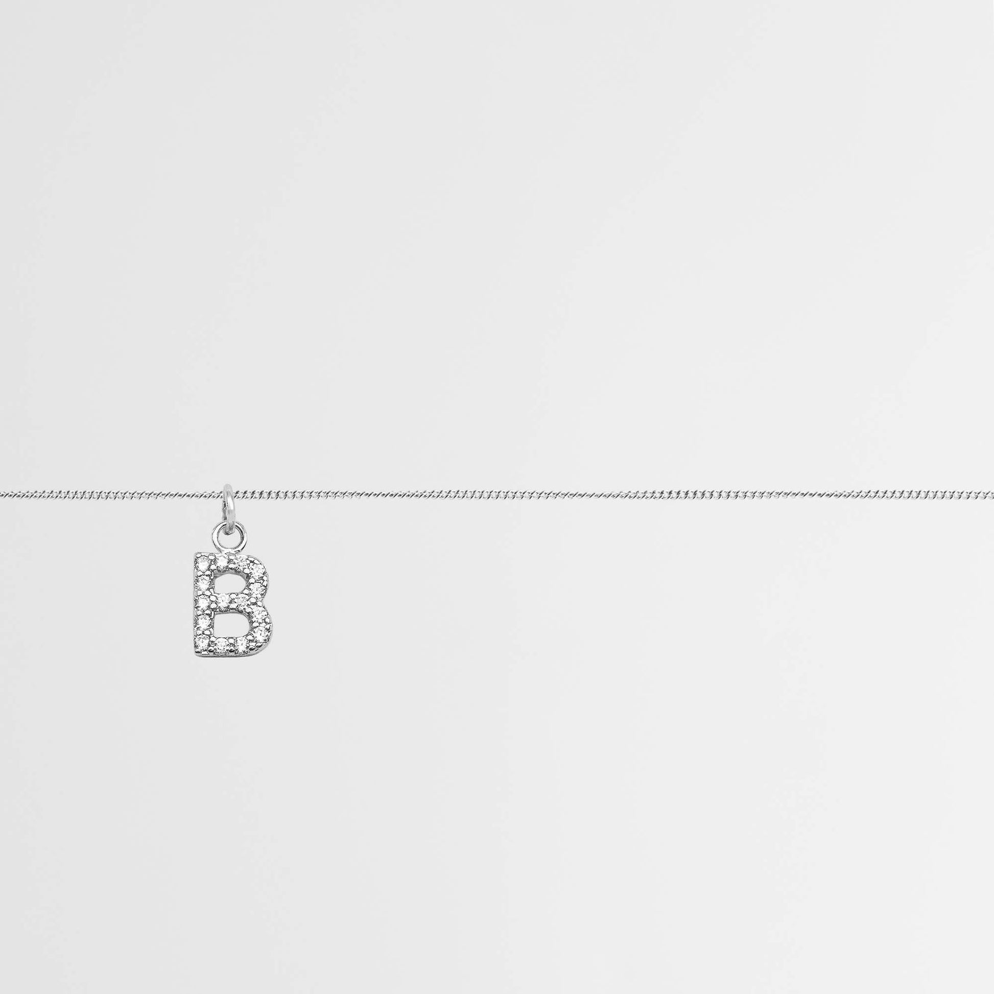 Samara Pave Initial Belly chain - Image 23 - ISMI JEWELS