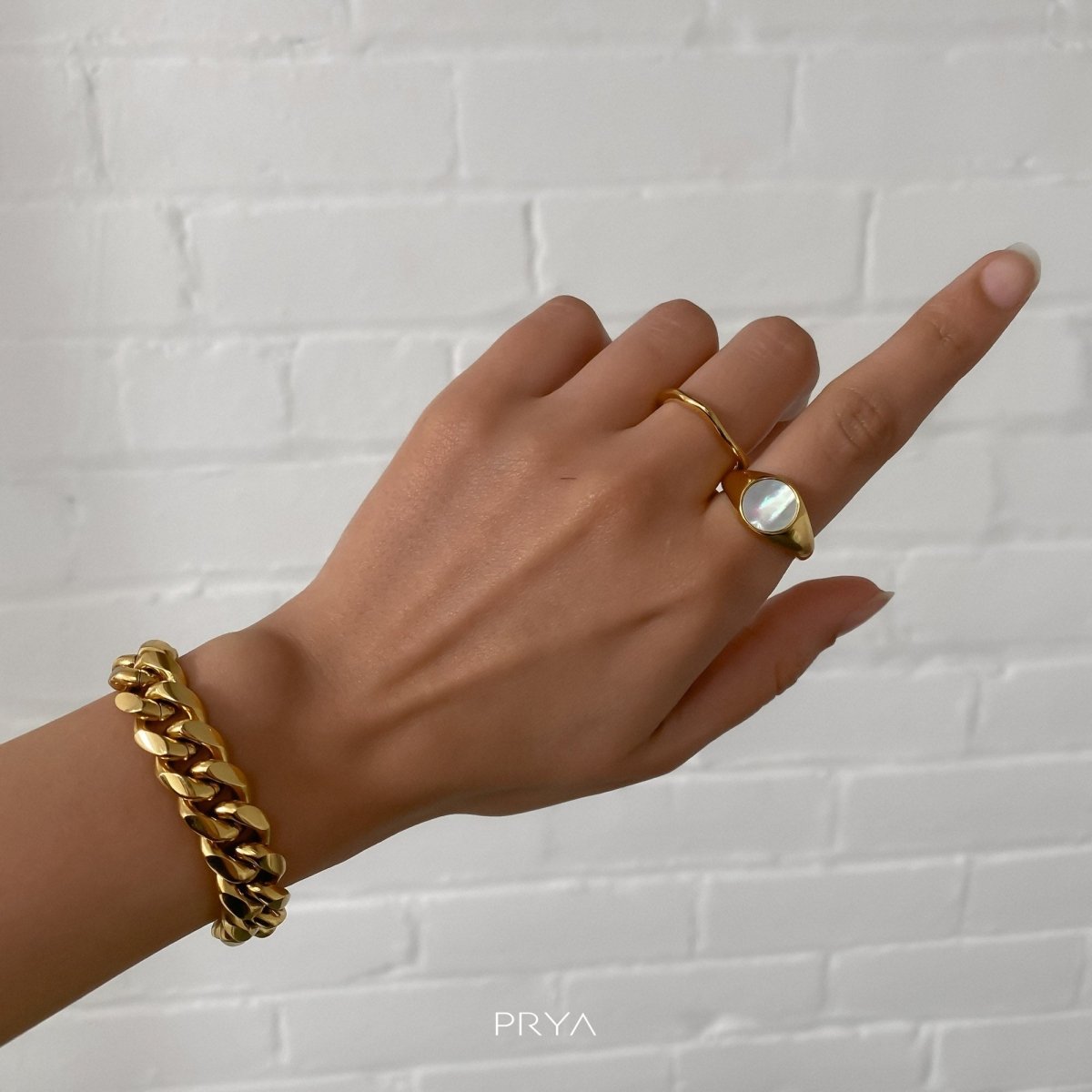 Samaria Opal signet Ring - ISMI JEWELS