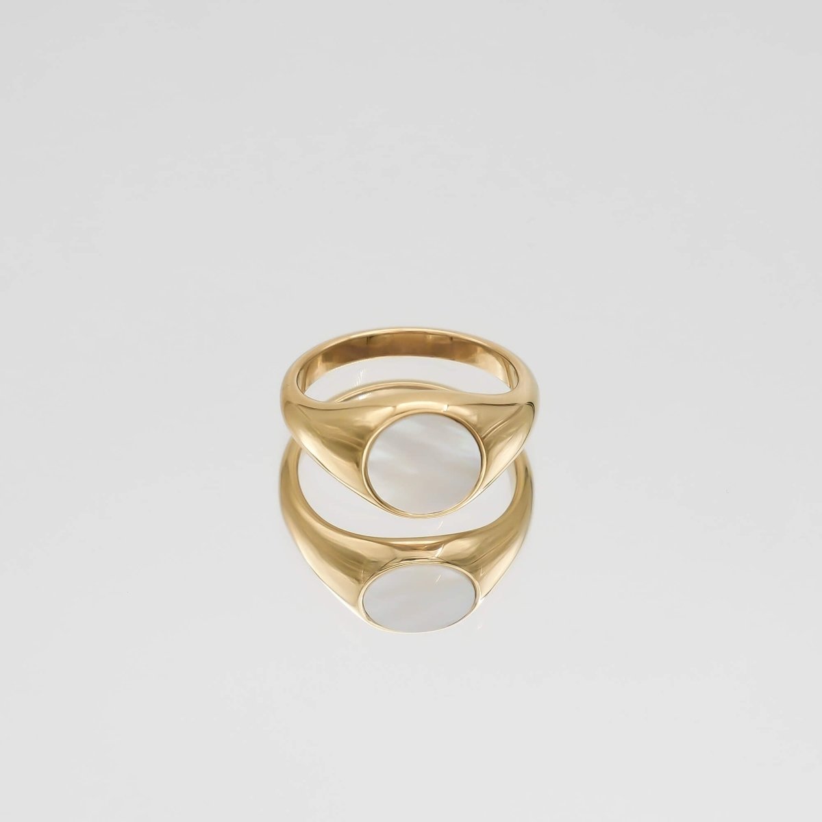 Samaria Opal signet Ring - ISMI JEWELS