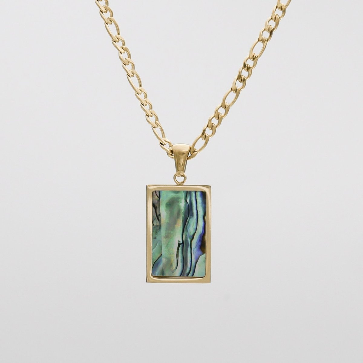 Saraya Abalone Tablet Necklace - ISMI JEWELS