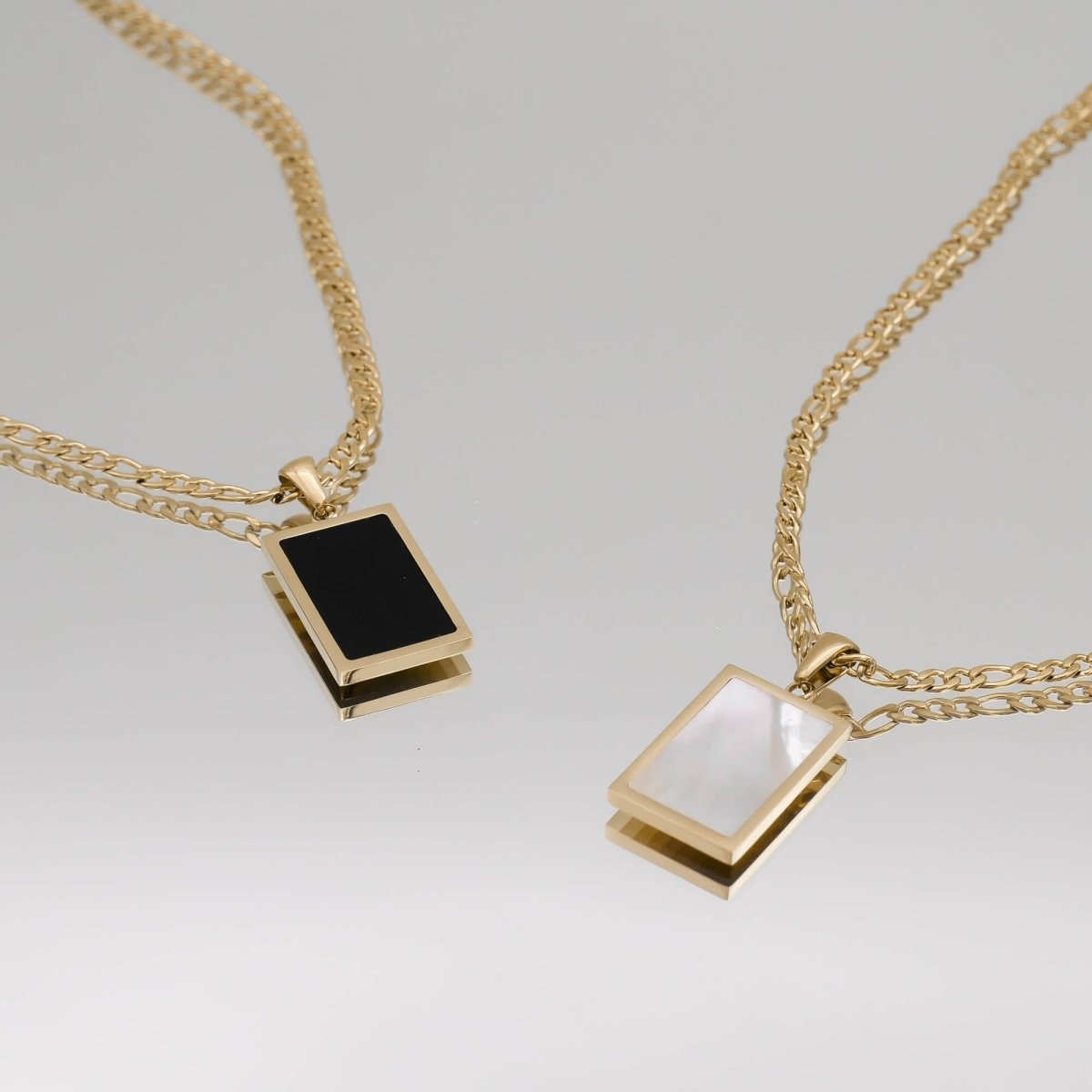 Saraya Opal Tablet Necklace - ISMI JEWELS
