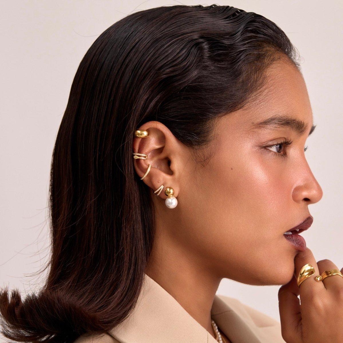 Sasha Snake Ear Cuff - ISMI JEWELS