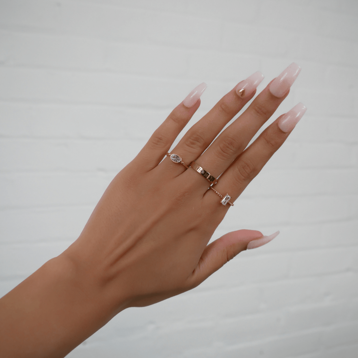 Selin Fine Twisted Gemstone Ring - ISMI JEWELS