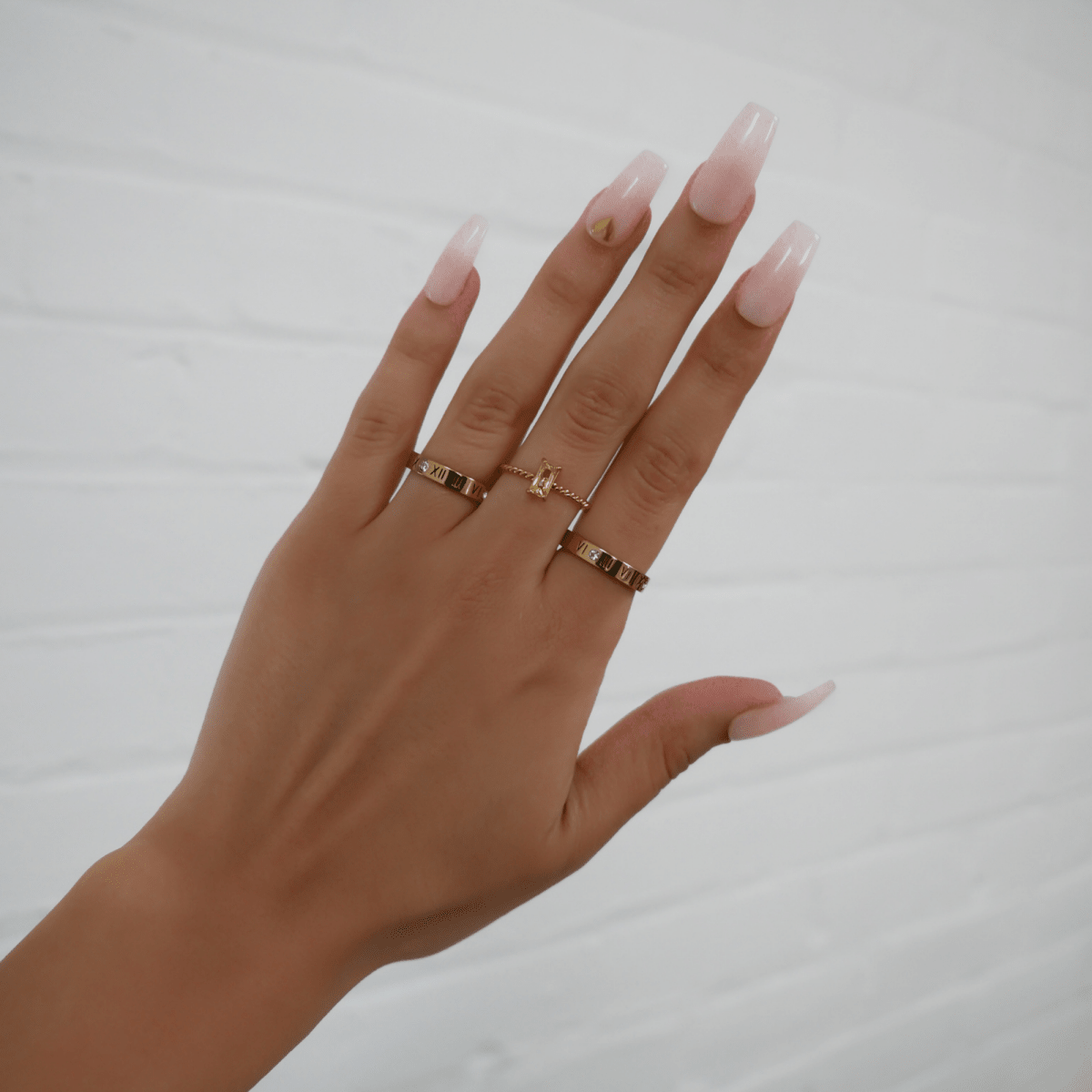 Selin Fine Twisted Gemstone Ring - ISMI JEWELS