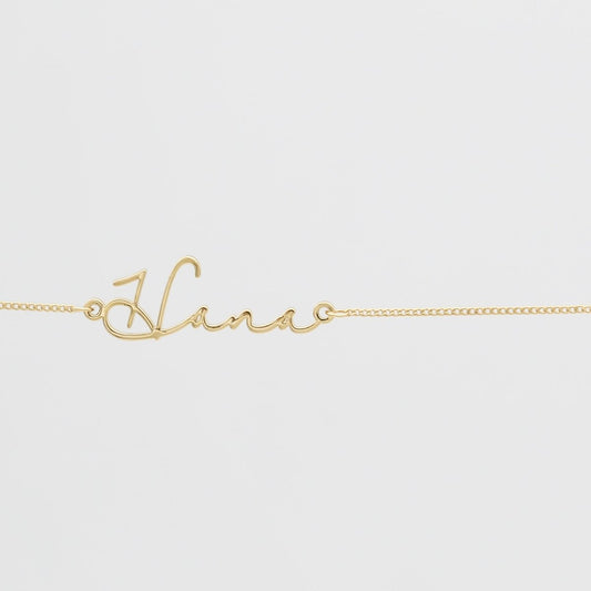 Selina Custom Name Belly Chain - ISMI JEWELS