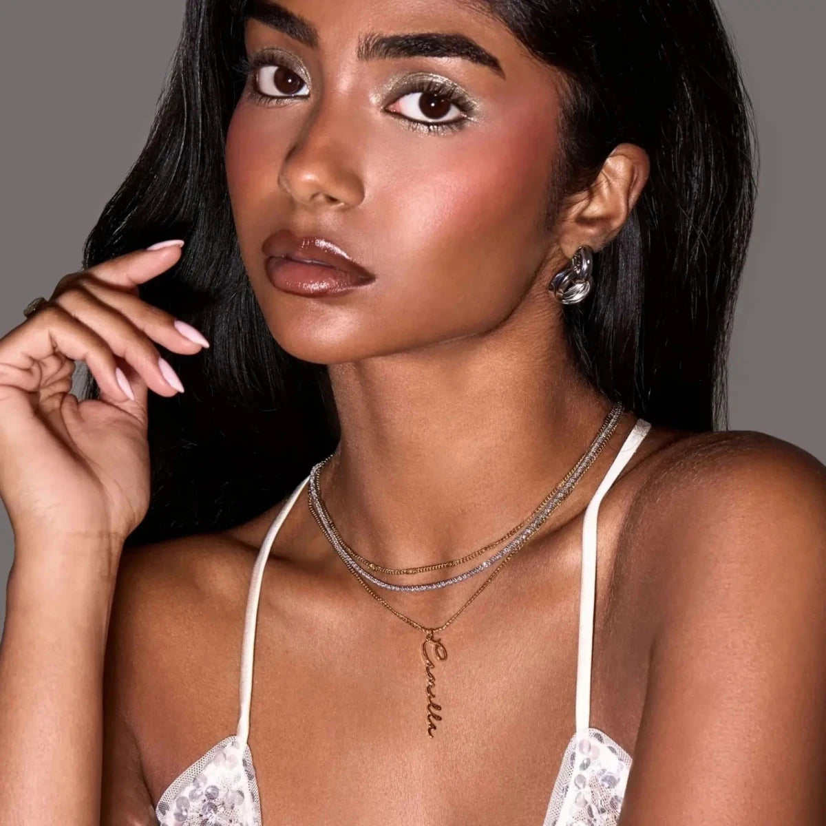 Selina Custom Name Necklace - ISMI JEWELS