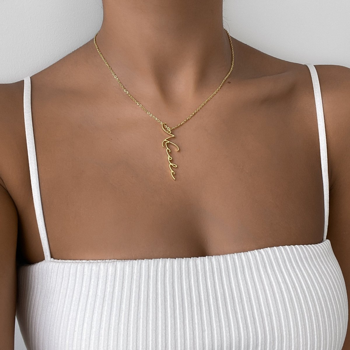 Selina Custom Name Necklace - ISMI JEWELS