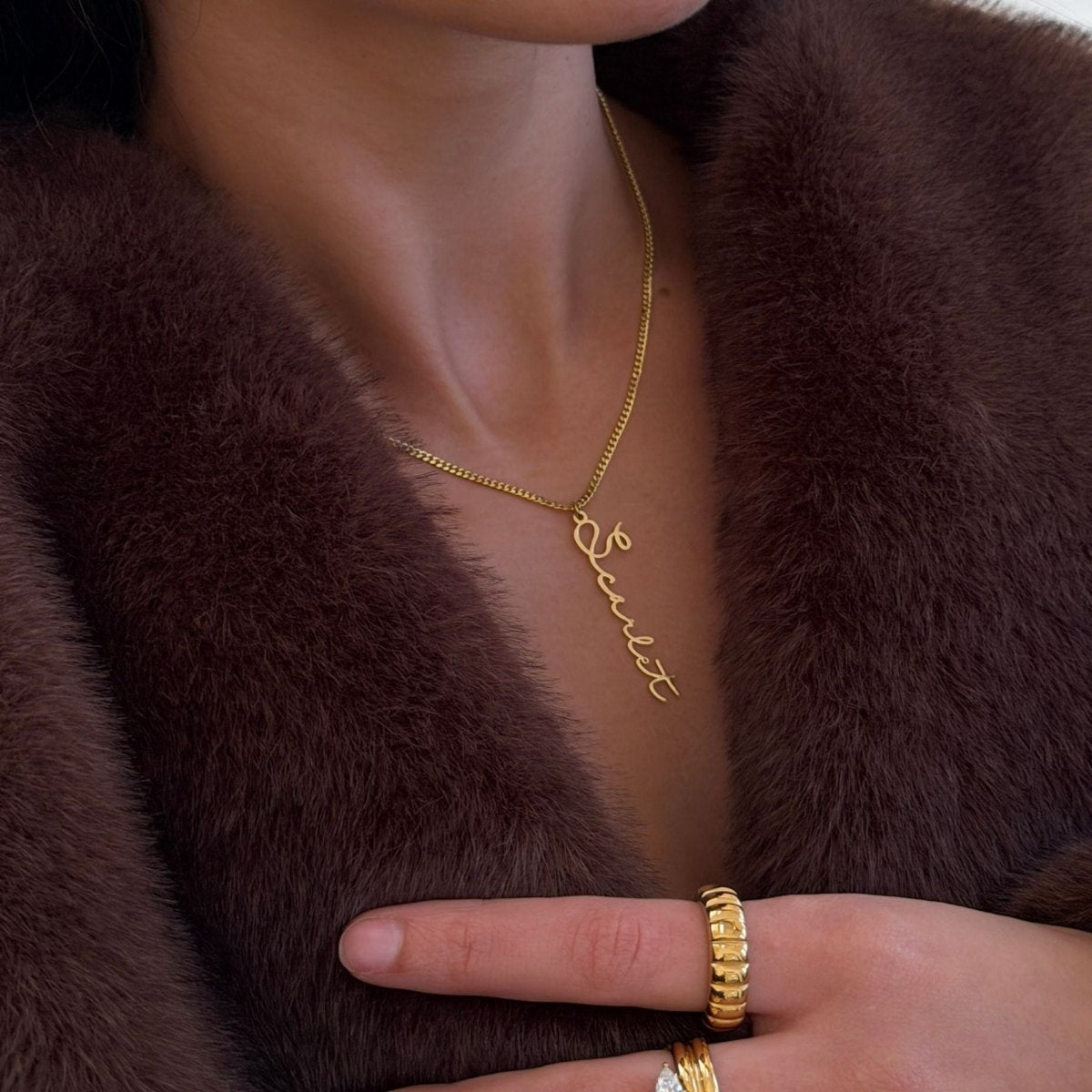 Selina Custom Name Necklace - ISMI JEWELS