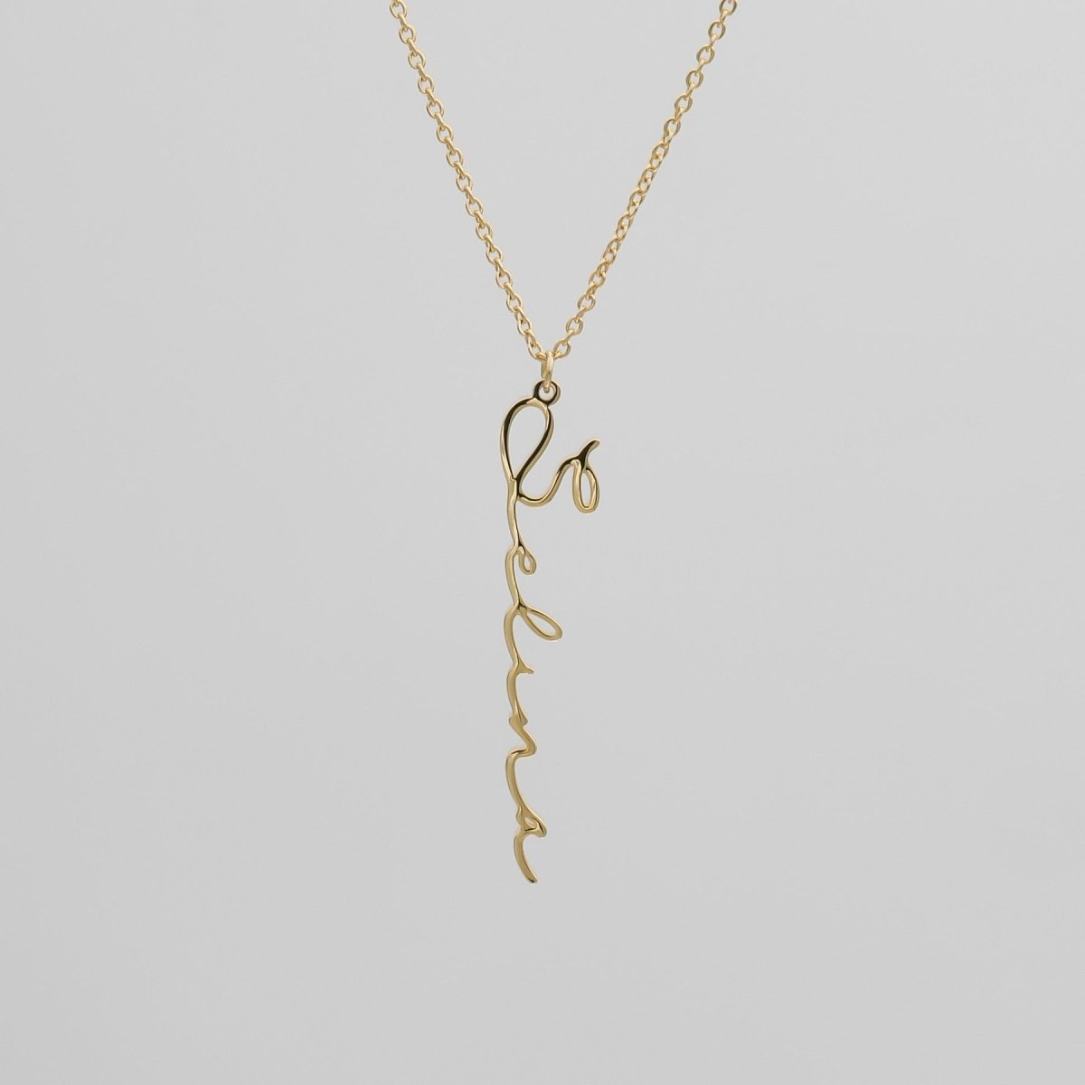 Selina Custom Name Necklace - ISMI JEWELS