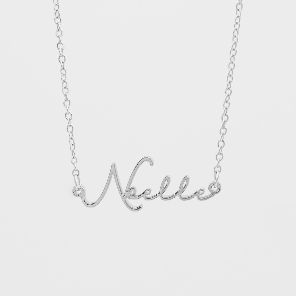 Selina Custom Name Necklace (Horizontal) - ISMI JEWELS