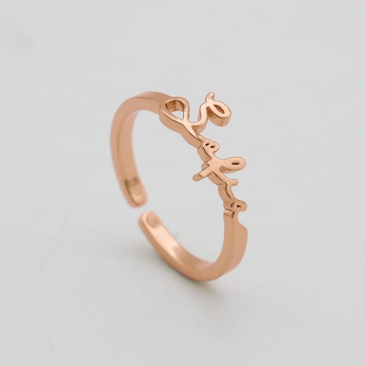 Selina Custom Name Ring - ISMI JEWELS