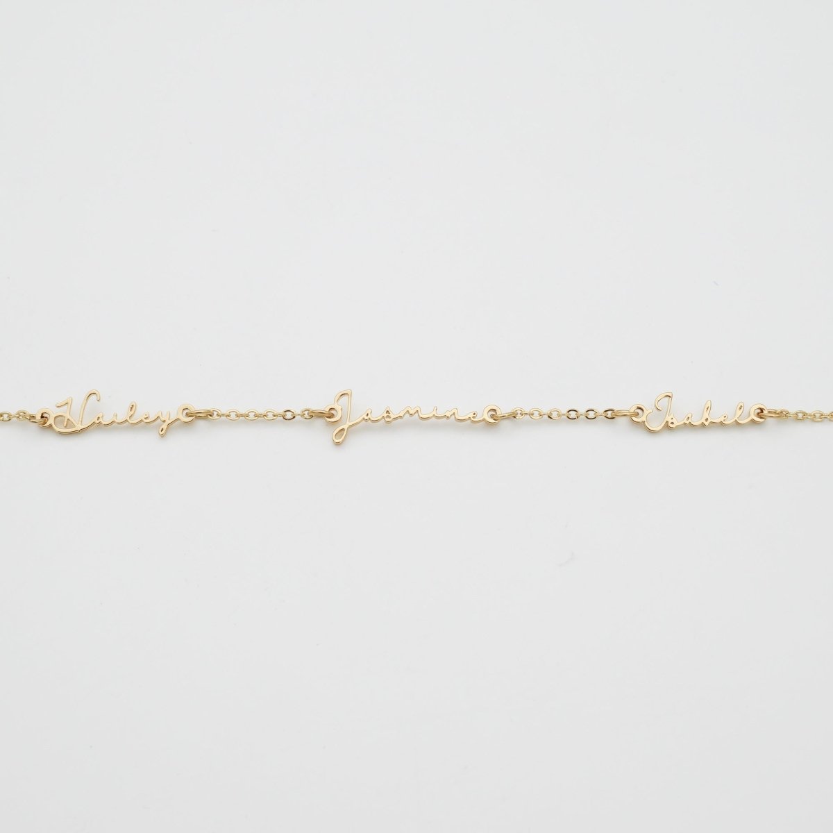 Selina Multiple Name Necklace - ISMI JEWELS