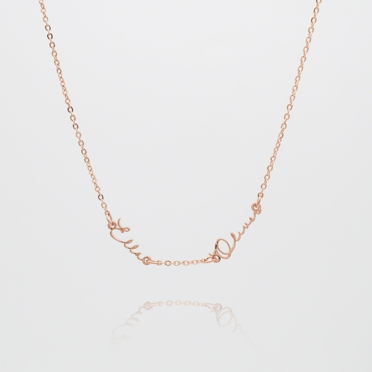Selina Multiple Name Necklace - ISMI JEWELS