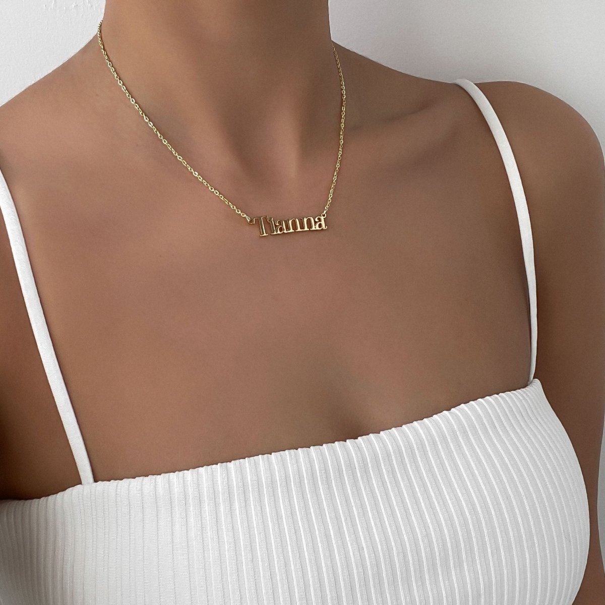 Seville Custom Name Necklace - ISMI JEWELS