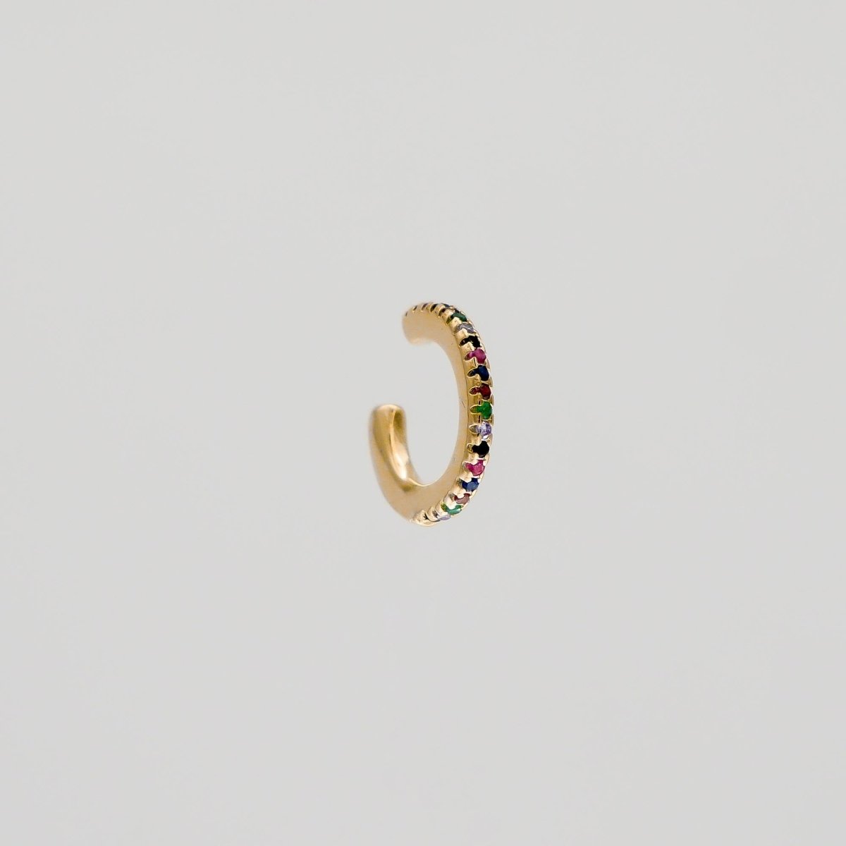 Shona Rainbow Ear Cuff - ISMI JEWELS