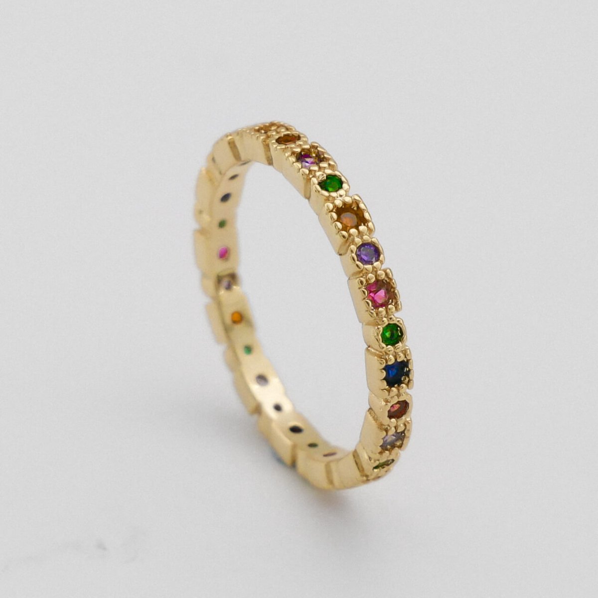 Shona Rainbow Ring - ISMI JEWELS