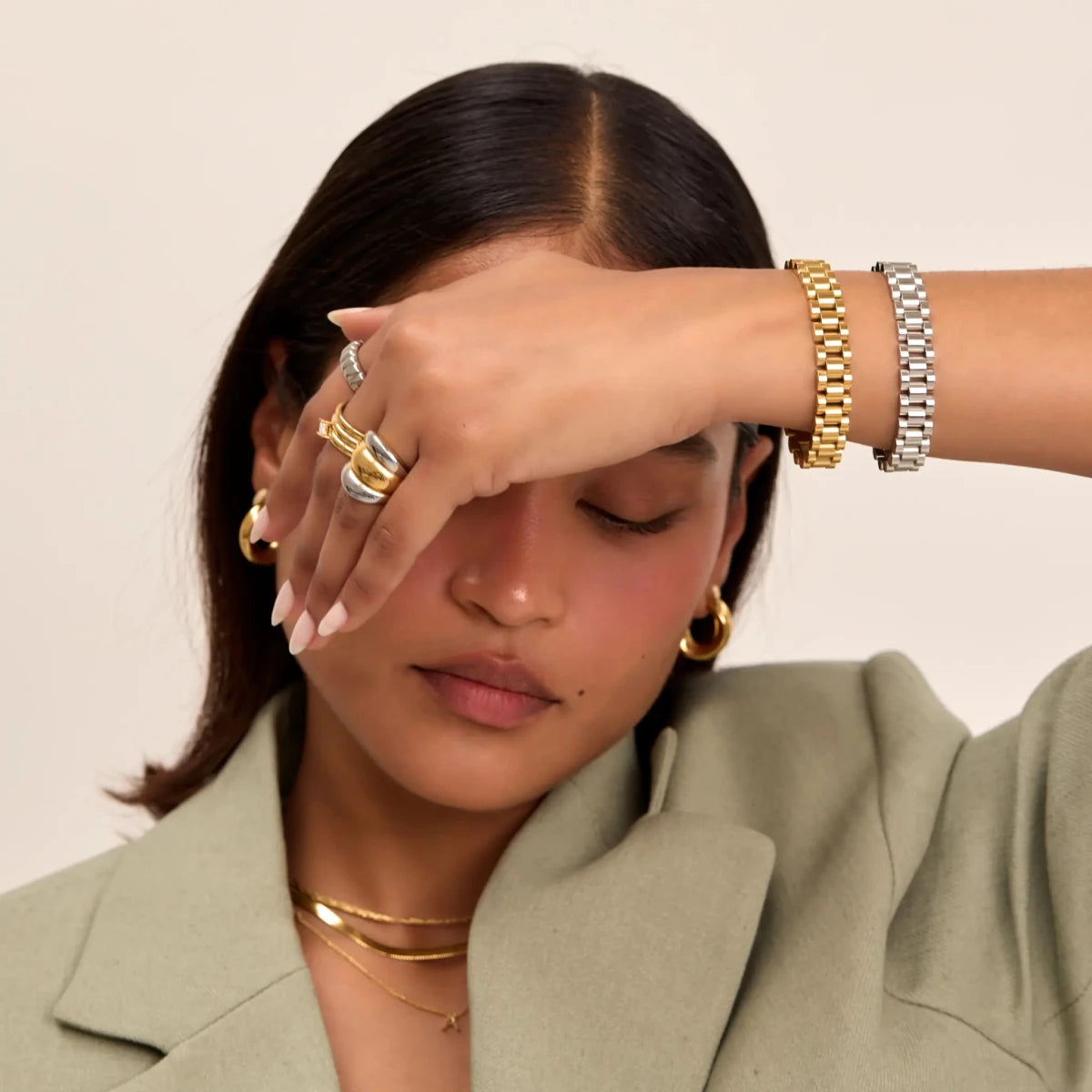 Sian Watch Strap Bracelet - ISMI JEWELS
