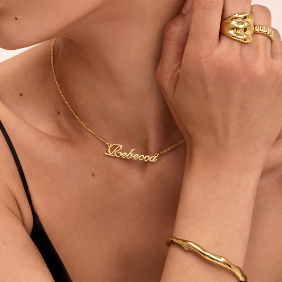 Siena Custom Name Necklace - ISMI JEWELS