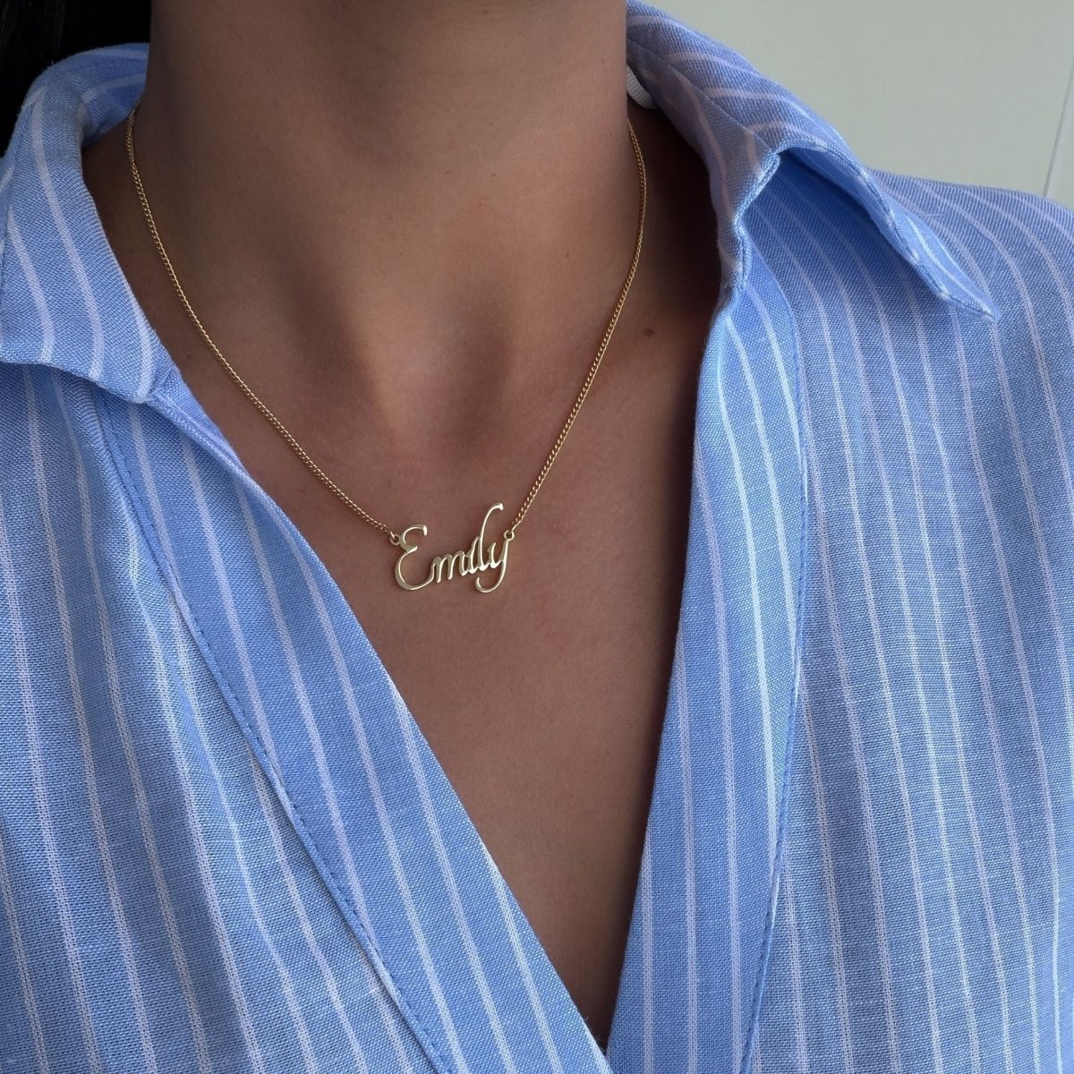 Sierra Personalized Name Necklace - ISMI JEWELS