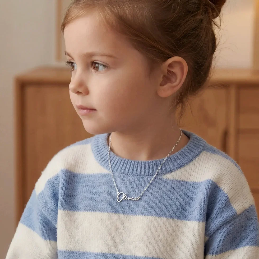 Kids Name Necklace