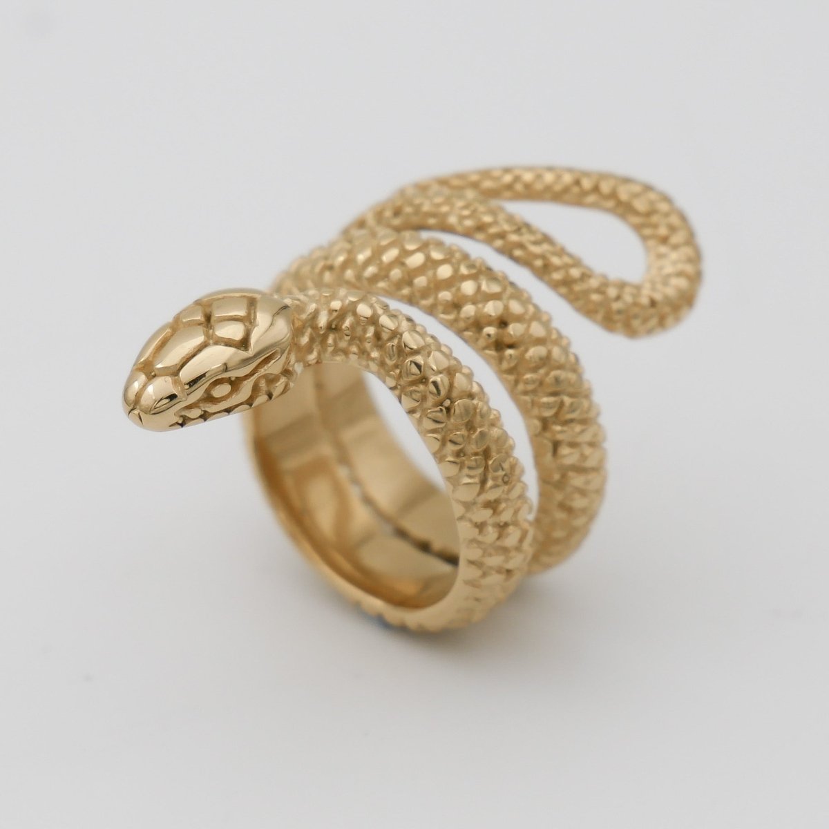 Sofia Snake Band Ring - ISMI JEWELS