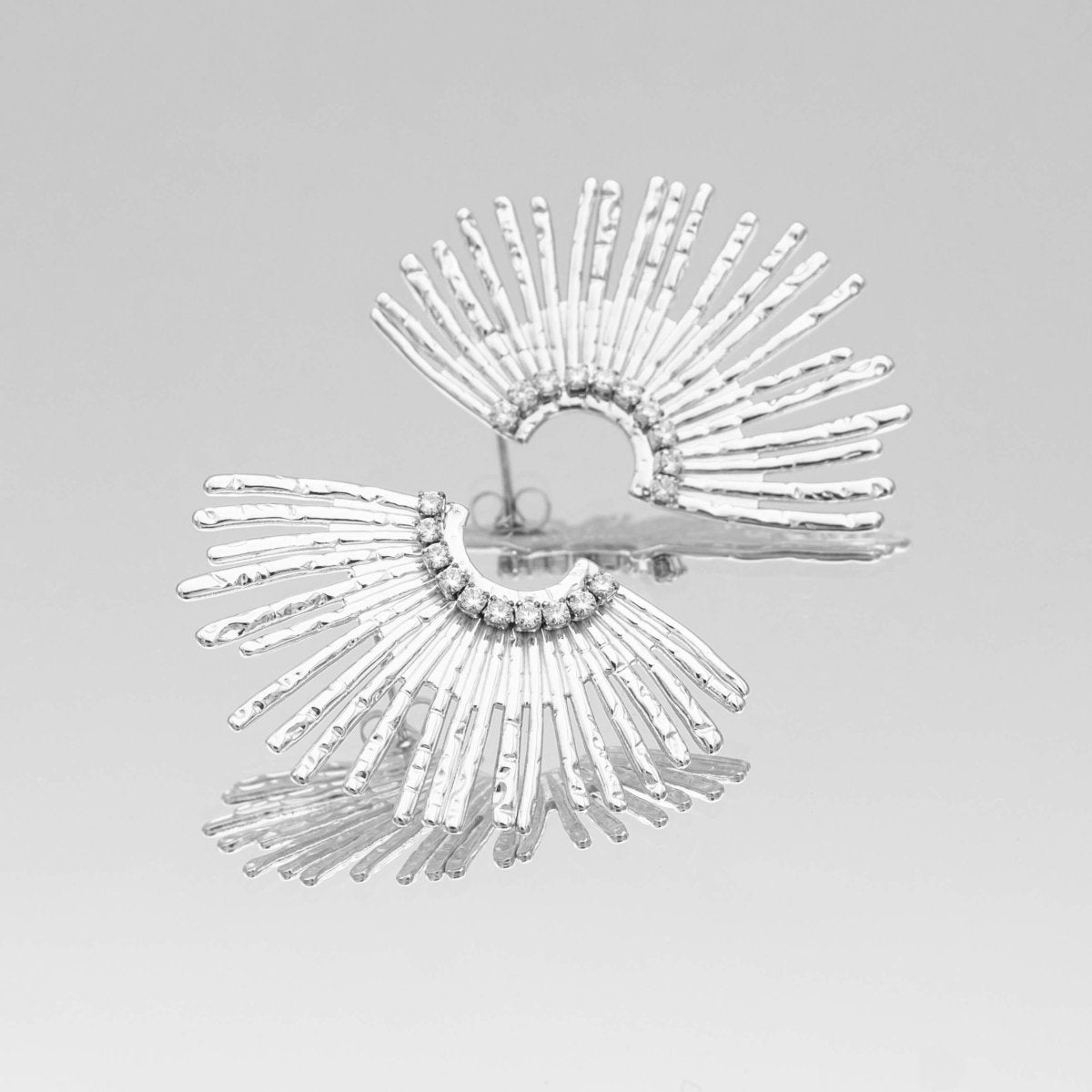 Solana Fan Earrings - ISMI JEWELS
