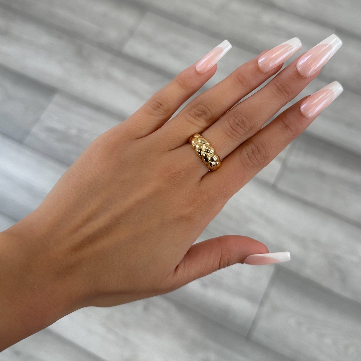 Soraya Braid Ring - ISMI JEWELS