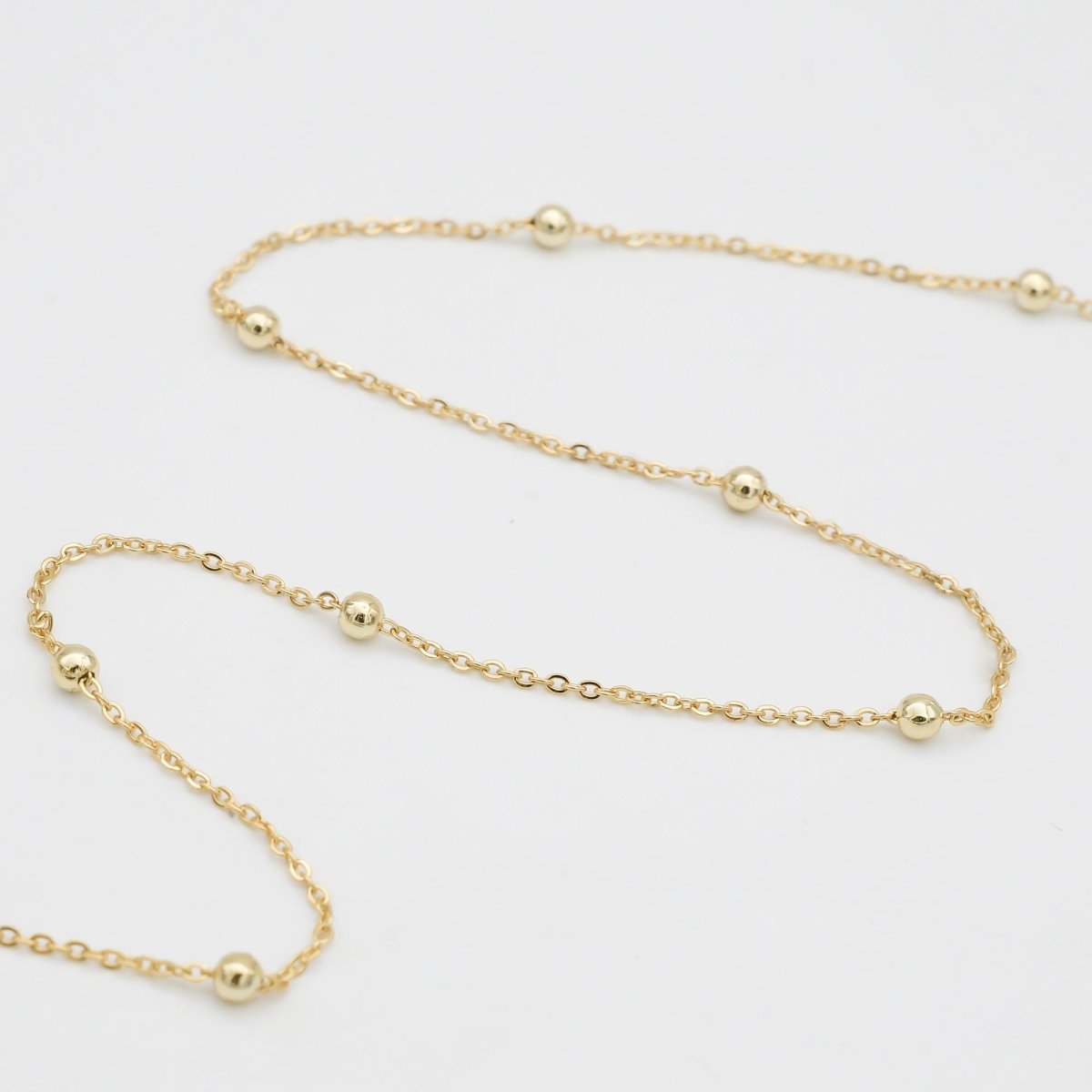 Sphere Beaded Necklace - ISMI JEWELS