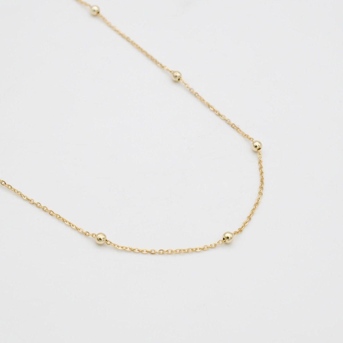 Sphere Beaded Necklace - ISMI JEWELS