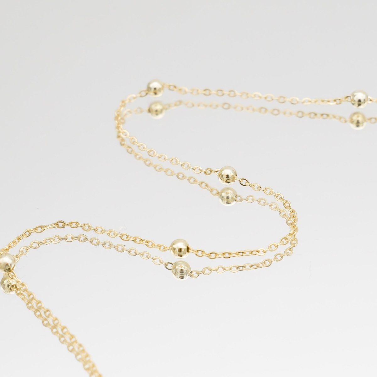 Sphere Beaded Necklace - ISMI JEWELS